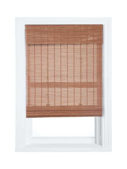 John Lewis Bamboo Cordless Blind - view 2, Natural