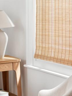 John Lewis Bamboo Cordless Blind, Natural - view 2, Natural
