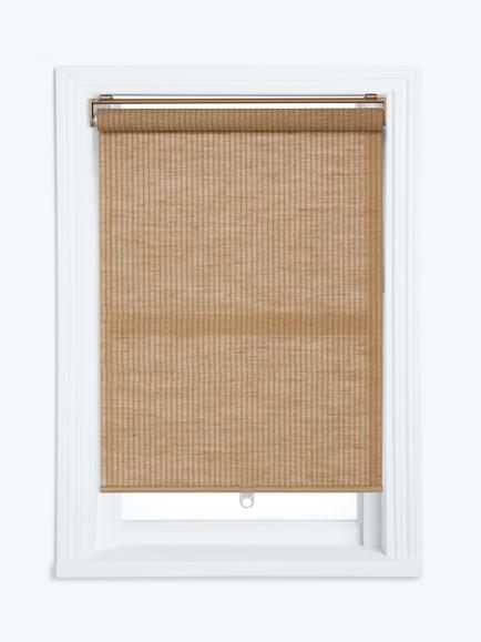 John Lewis Cordless Jute Roller Blind, Natural, Natural