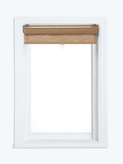 John Lewis Cordless Jute Roller Blind, Natural - view 2, Natural