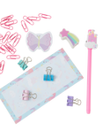 Angels by Accessorize Kids' Mini Stationary Set, Pastel Multi
