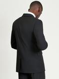 Ben Sherman Wool Blend Twill Blazer, Black