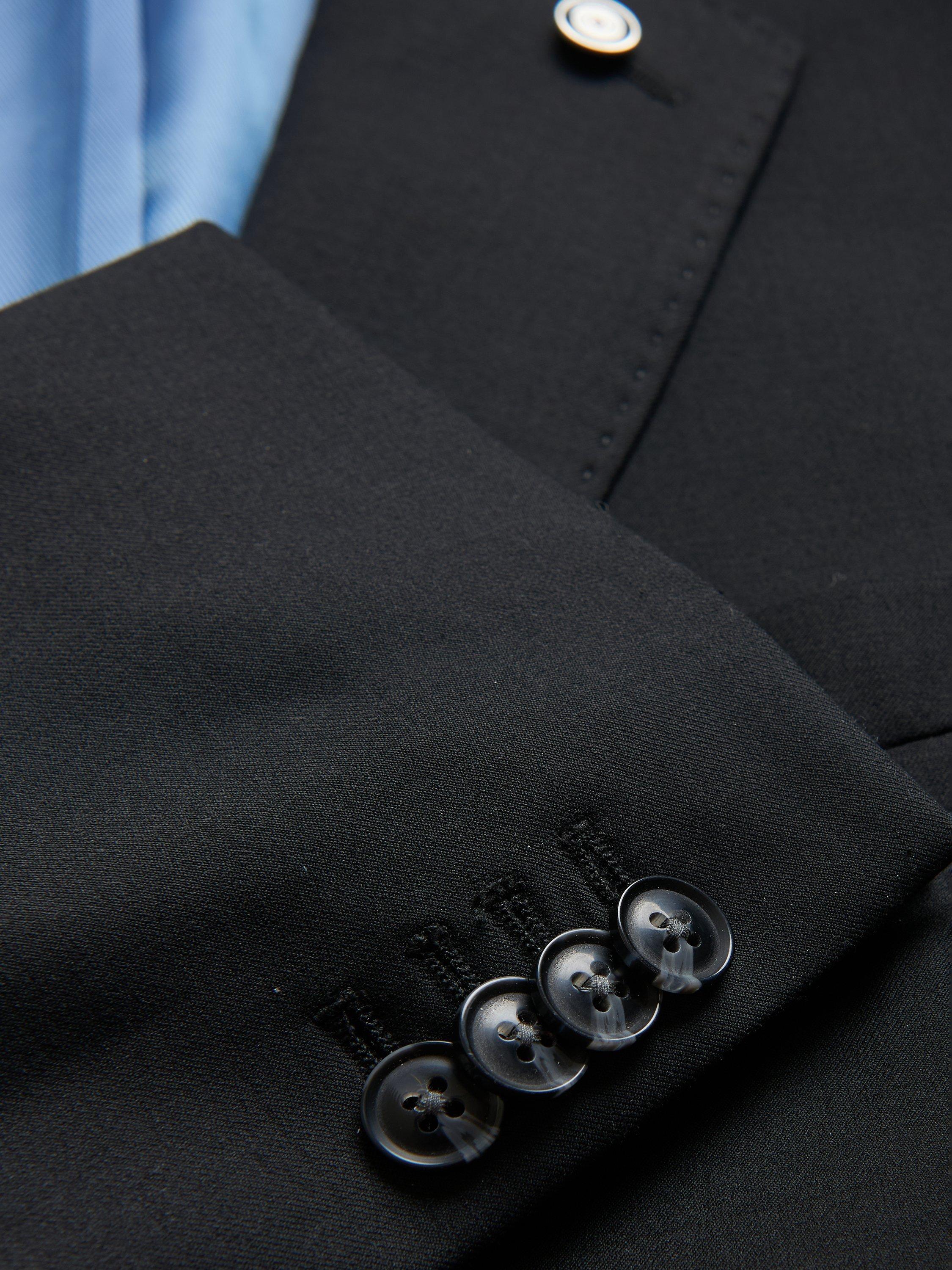 Product image 5 of 7, which shows Ben Sherman Wool Blend Twill Blazer, Black, 38R