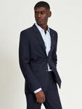 Ben Sherman Wool Blend Twill Blazer, Navy