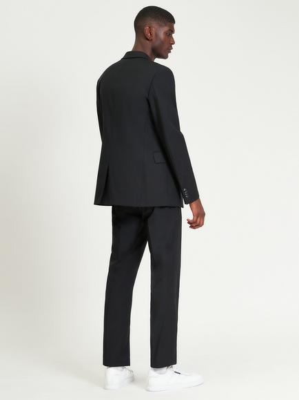 Ben Sherman Signature Wool Blend Twill Trousers, Black - view 2, Black