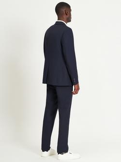 Ben Sherman Wool Blend Signature Twill Trousers, Navy - view 2, Navy