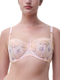 Chantelle Champs Elysées Lace Balconette Bra, Nymphea Pink
