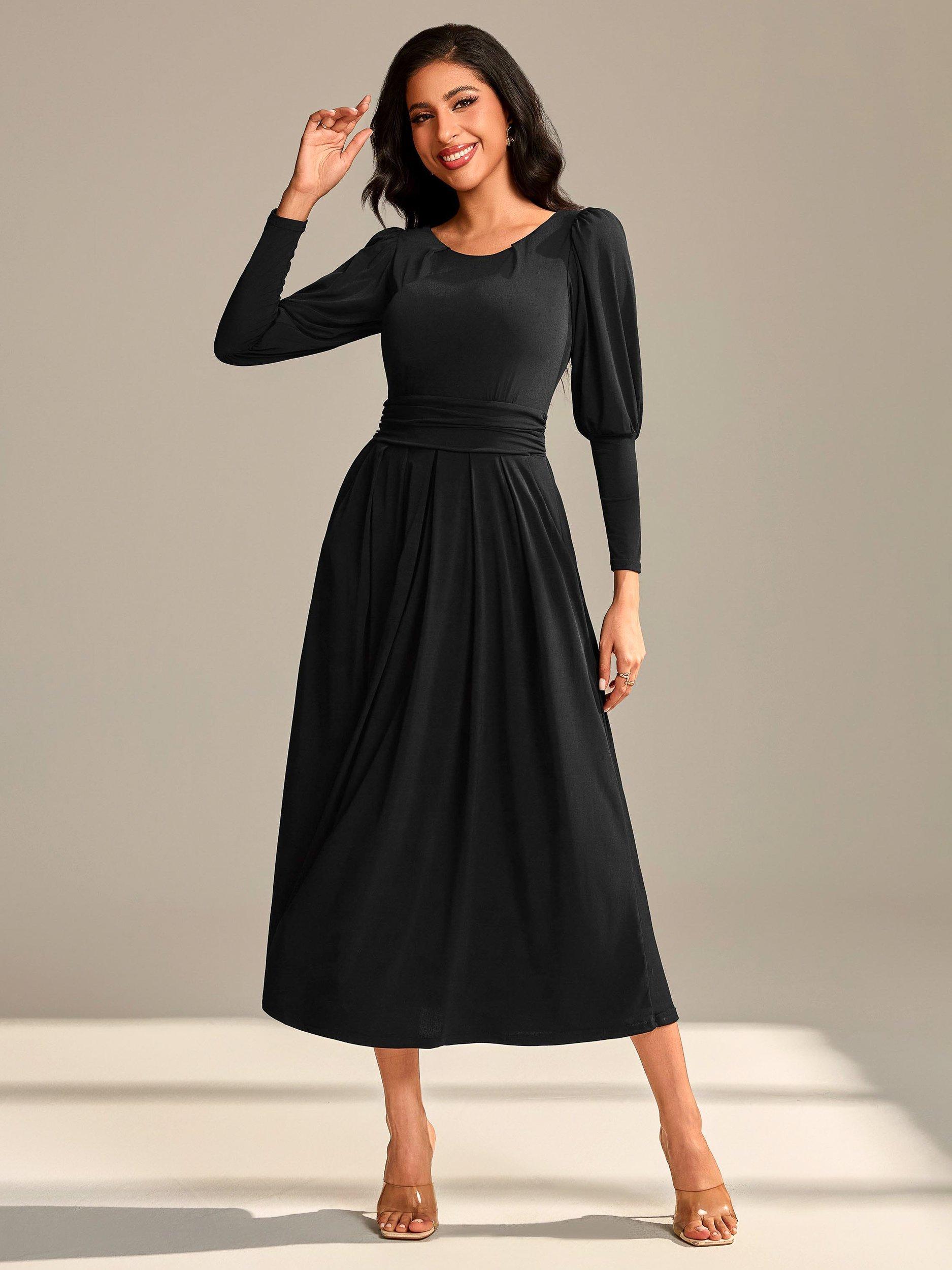 draped jersey dress Midi draped jersey dress – Rabanne main image 0