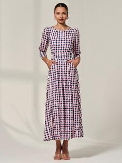 Jolie Moi Puff Sleeve Midaxi Dress, Multi, Multi