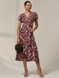 Jolie Moi Petite Short Sleeve Printed Dress