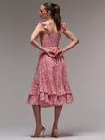 Jolie Moi Floral Print Midi Dress