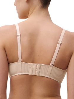 Chantelle Spice Animal and Floral Embroidered Half Cup Bra - view 2, Natural/Black