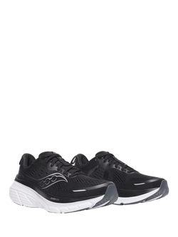 Saucony Women's Guide 18 Running Shoes - view 2, Black/White
