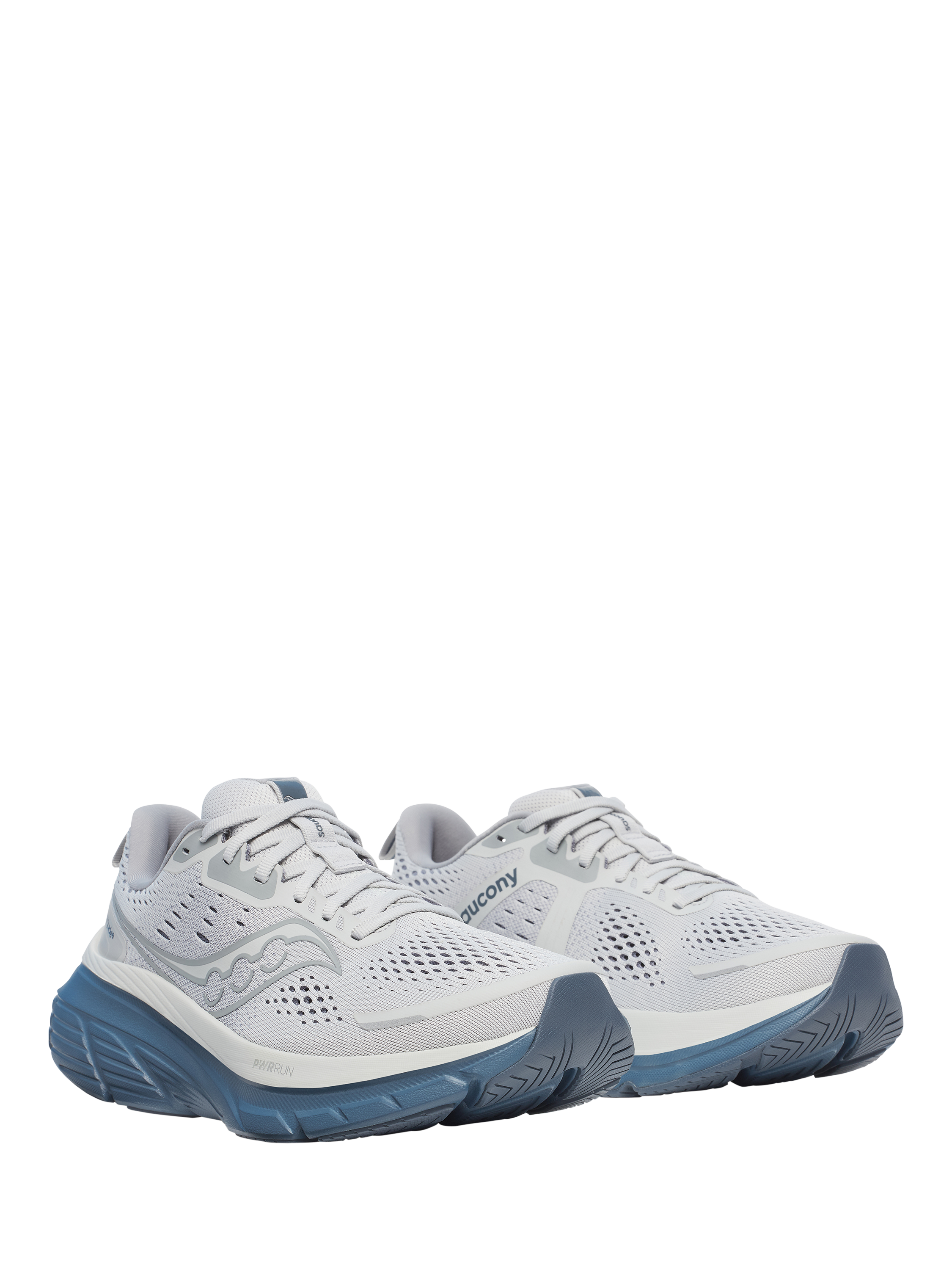 Product image 2 of 6, which shows Saucony Men's Guide 18 Running Shoes, Fossil/Dusk, 7