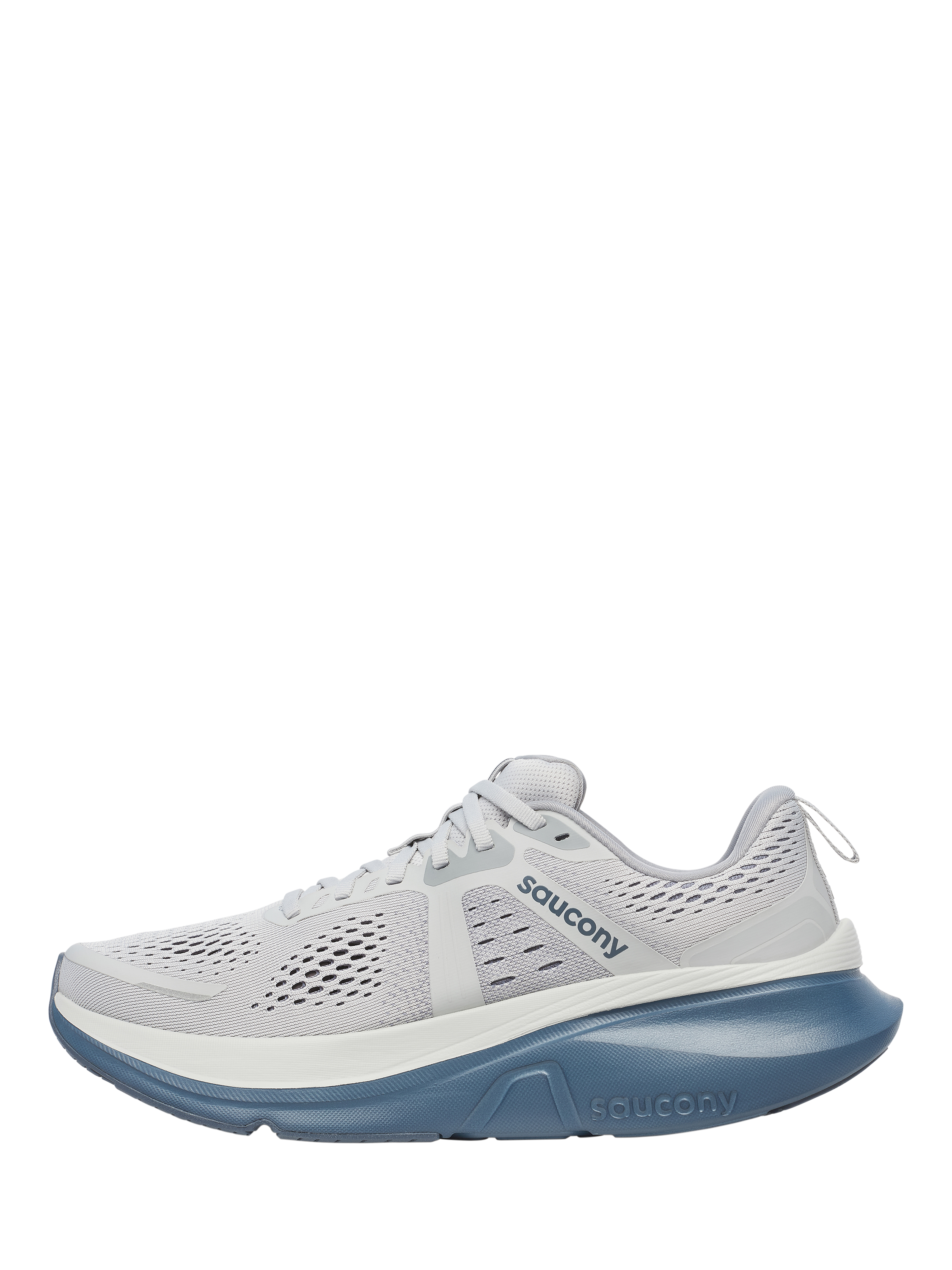 Product image 4 of 6, which shows Saucony Men's Guide 18 Running Shoes, Fossil/Dusk, 7