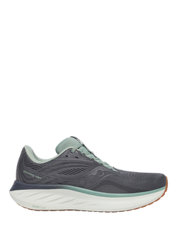 Saucony Men's Ride 18 Training Shoes, Carbon/Iceberg, Carbon/Iceberg