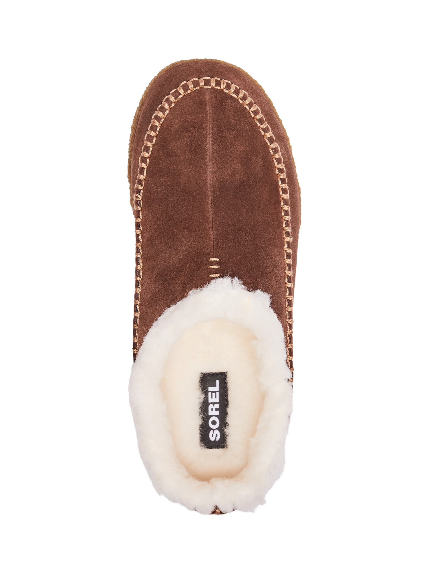 Product image 4 of 6, which shows SOREL Lanner Ridge Slippers, Tabacco, 7