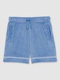 Reiss Kids' Drawstring Cotton Blend Shorts