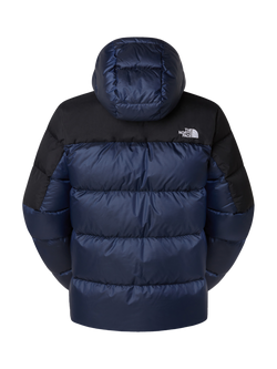 The North Face Diablo Down 2.0 Hooded Water Repellent Jacket, Blue / Black Heath - view 2, Blue / Black Heath