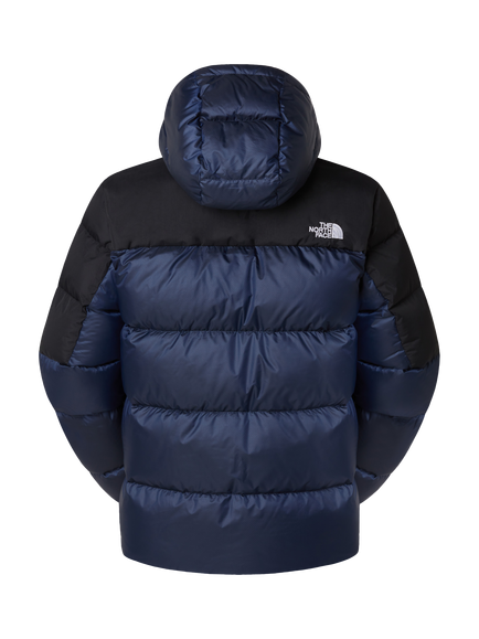 The North Face Diablo Down 2.0 Hooded Water Repellent Jacket, Blue / Black Heath - view 2, Blue / Black Heath