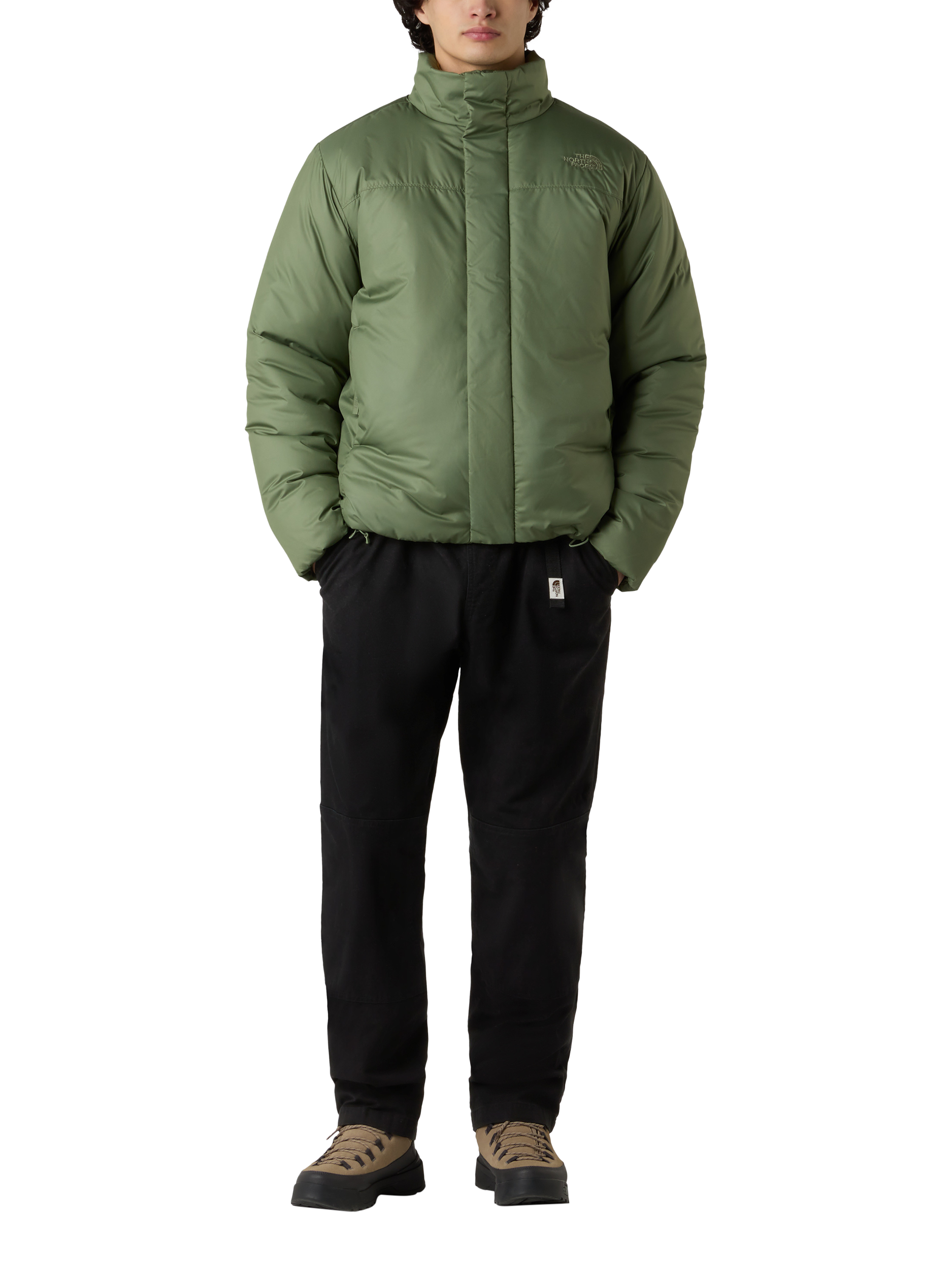 Product image 6 of 6, which shows The North Face Siurana Baffle Jacket, Bark Mist/ Brown, S