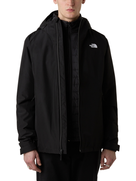 The North Face Men's Carto Mono Triclimate 3-in-1 Hooded Jacket, Black, Black