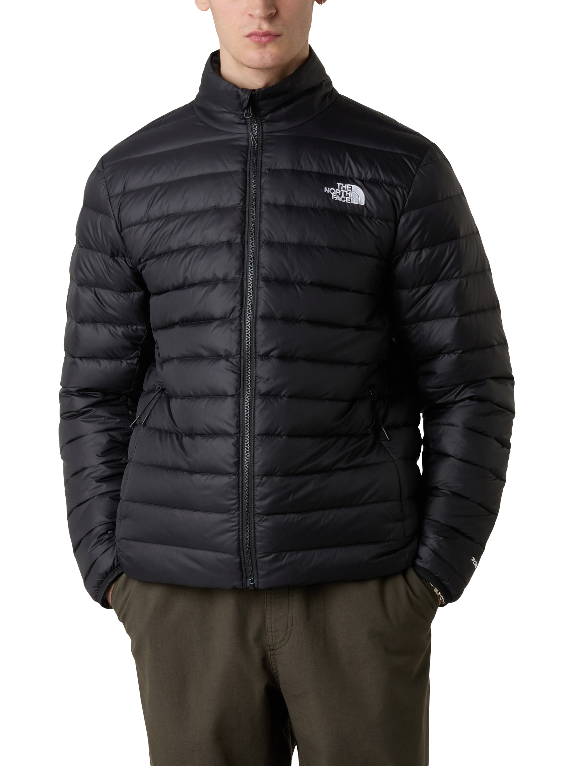 Product image 1 of 6, which shows The North Face Men's Classic Down Jacket, Black, S