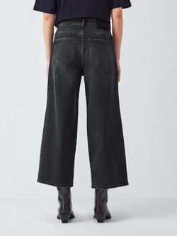 AND/OR Westlake Wide Leg Cropped Jeans - view 2, Washed Black