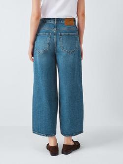 AND/OR Westlake Wide Leg Cropped Jeans - view 2, Mid Wash Blue