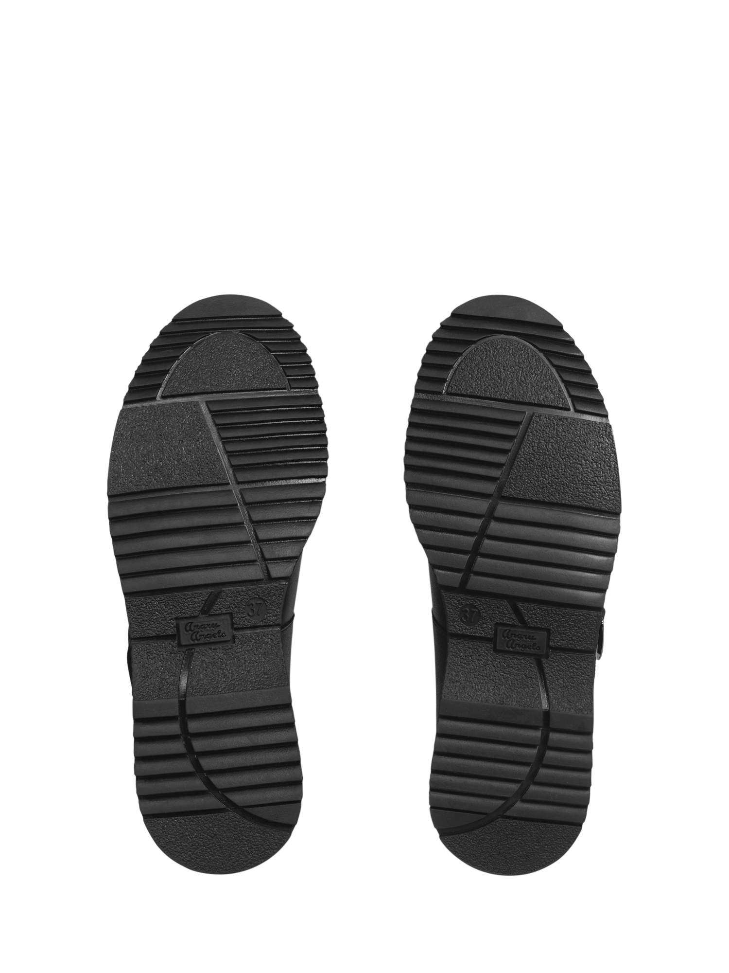 Product image 5 of 6, which shows Start-Rite Kids' Embrace Leather Blend Buckle School Shoes, Black Leather, EU33
