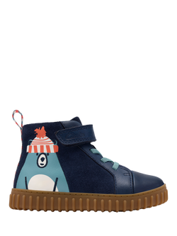 Clarks Kids' Cove Kind T Boots, Navy, Navy