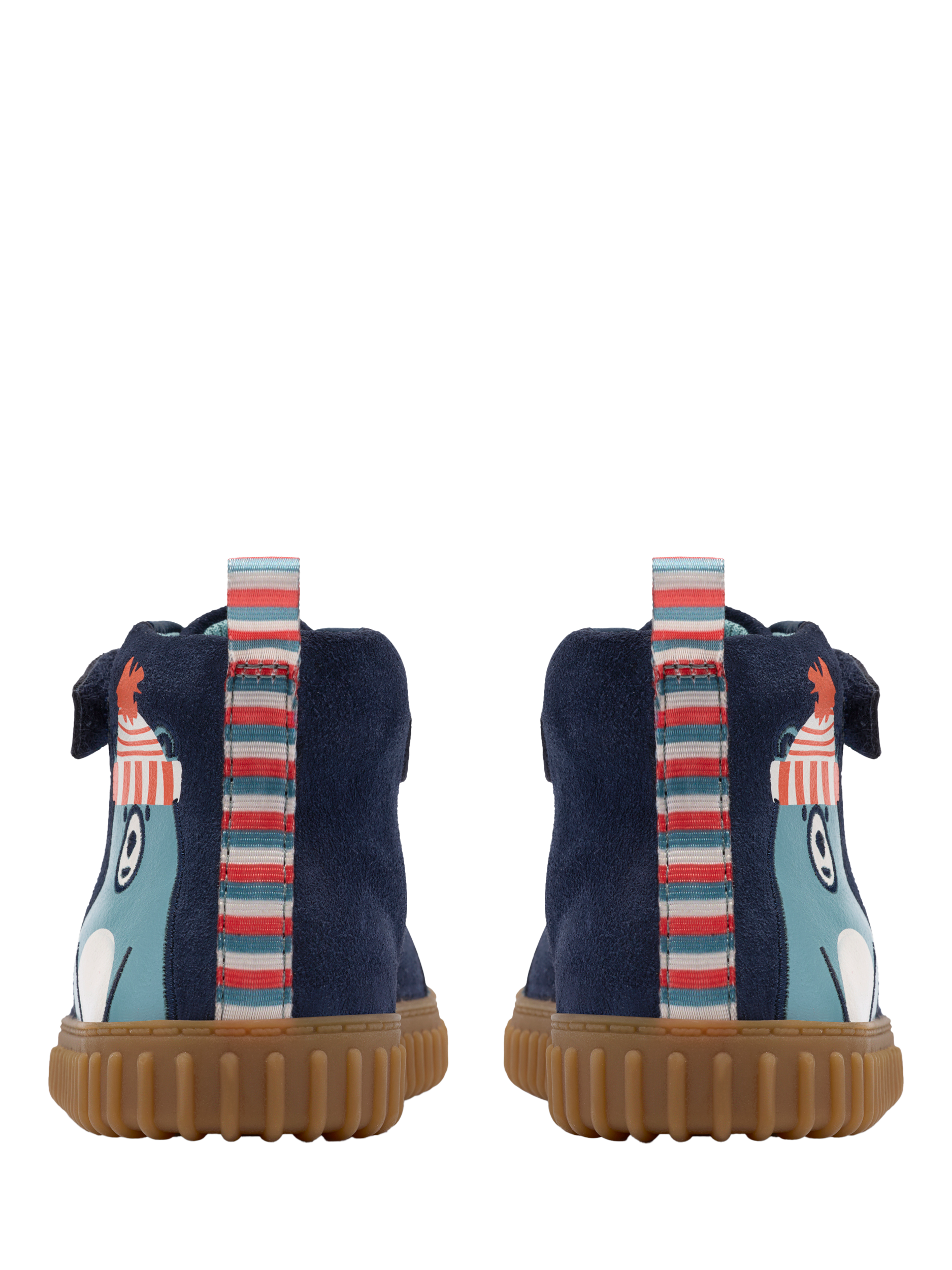 Product image 5 of 6, which shows Clarks Kids' Cove Kind T Boots, Navy, 3 F Jnr