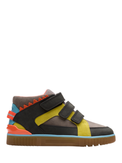 Clarks Kids' Oslo Play Ankle Boots, Grey Combi, Grey Combi