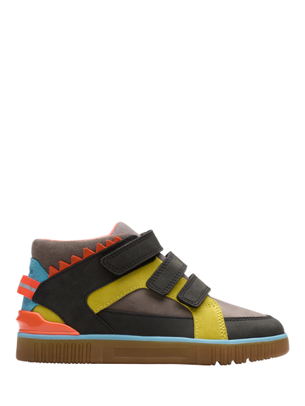 Clarks Kids' Oslo Play Ankle Boots, Grey Combi, Grey Combi