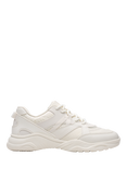 Clarks Kids' Feather Pace Chunky Trainers, White