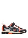 Clarks Kids' Steggy2 Fly K Trainers, Black/Orange