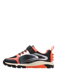 Clarks Kids' Steggy2 Fly K Trainers, Black/Orange