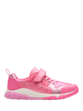 Clarks Kids' Tidal Shell K Padded Trainers, Pink