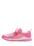 Clarks Kids' Tidal Shell K Padded Trainers, Pink