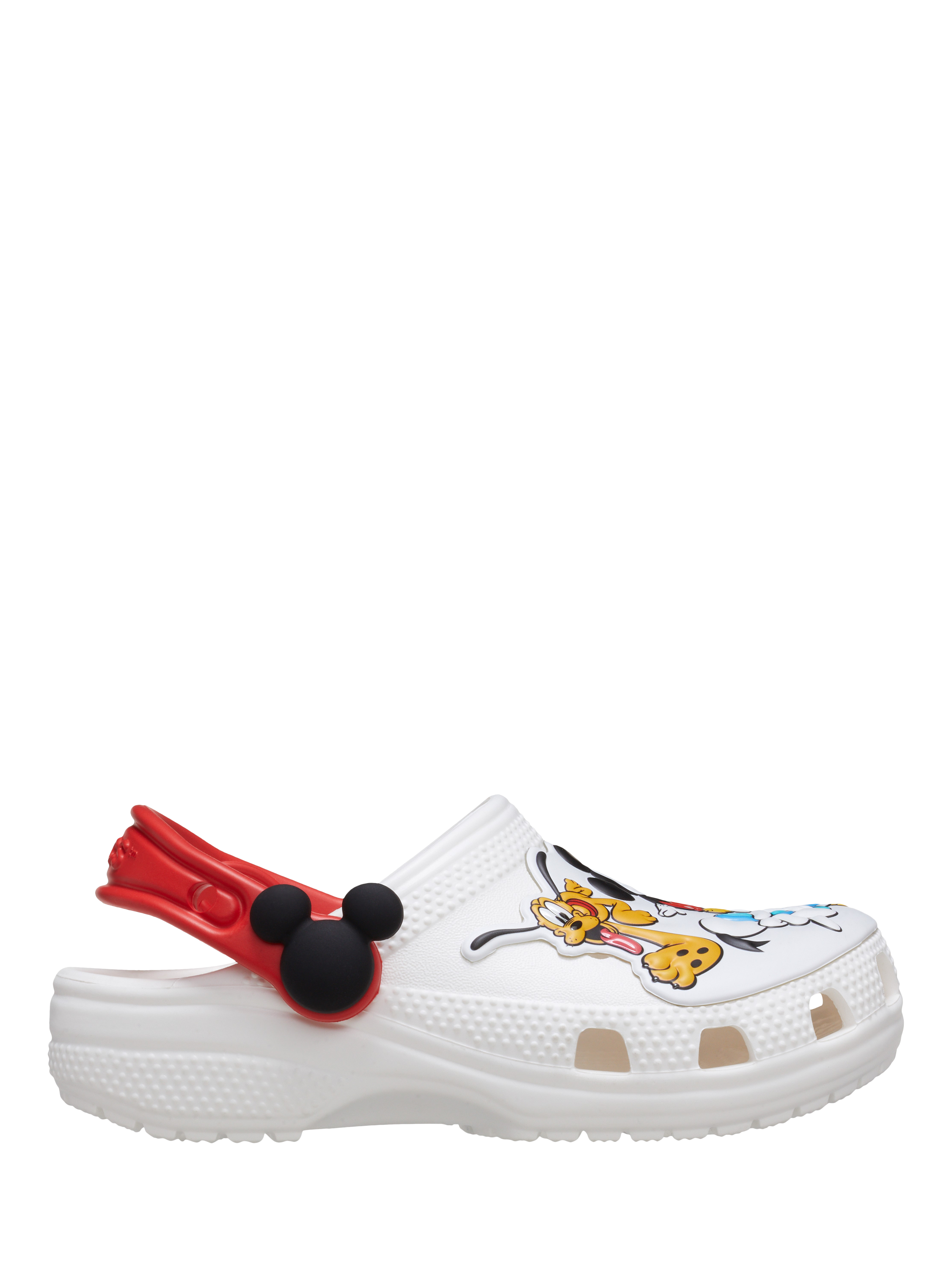 Product image 1 of 6, which shows Crocs Kids' Mickey and Friends Classic Clogs, Multi, 5 Jnr