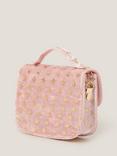Monsoon Kids' Mini Velvet Star Bag, Pink
