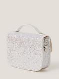 Monsoon Kids' Mini Glitter Bag, Silver