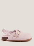 Monsoon Kids' Cutwork Mules Riptape Closed Toe Shoes