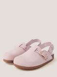 Monsoon Kids' Cutwork Mules Riptape Closed Toe Shoes