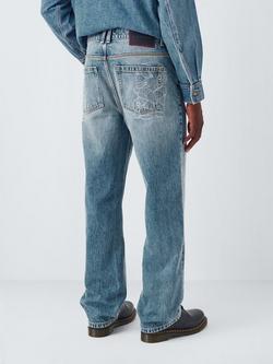 John Lewis x LABRUM Mid Rise Jeans, Washed Denim - view 2, Washed Denim