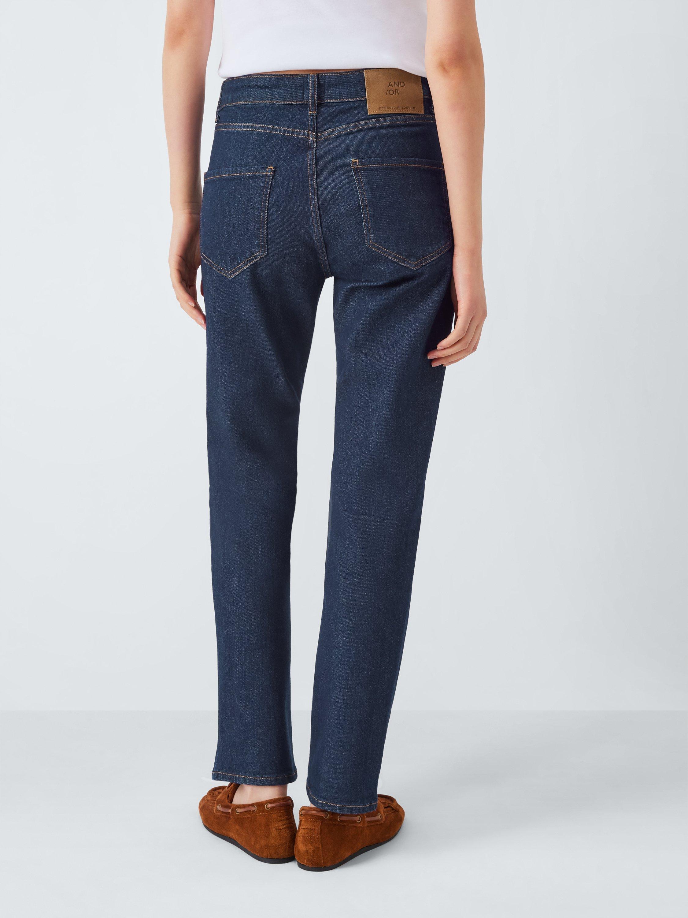 Product image 2 of 6, which shows AND/OR Silverlake Slim Leg Jeans, Indigo, W26/L30
