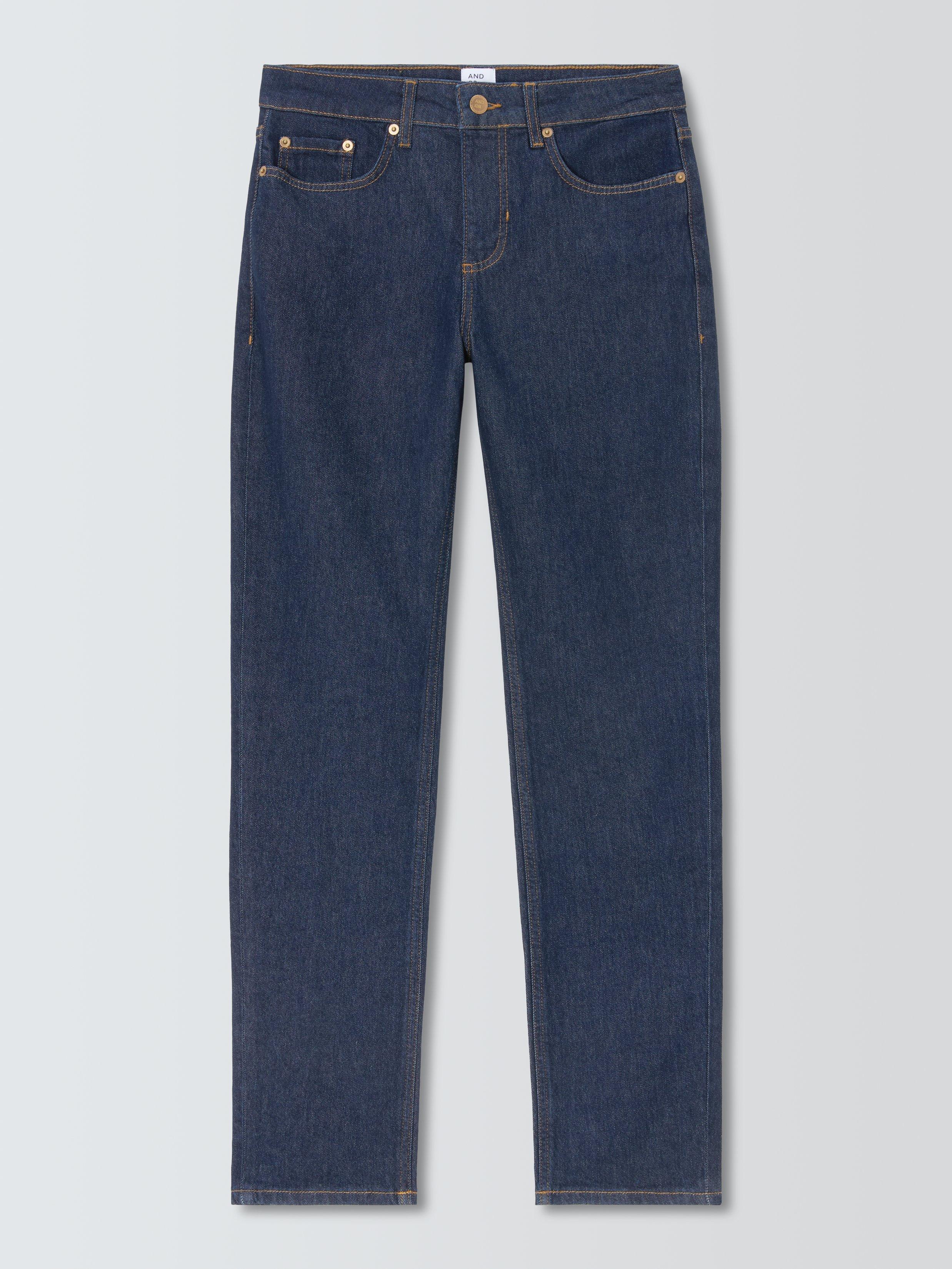 Product image 4 of 6, which shows AND/OR Silverlake Slim Leg Jeans, Indigo, W26/L30