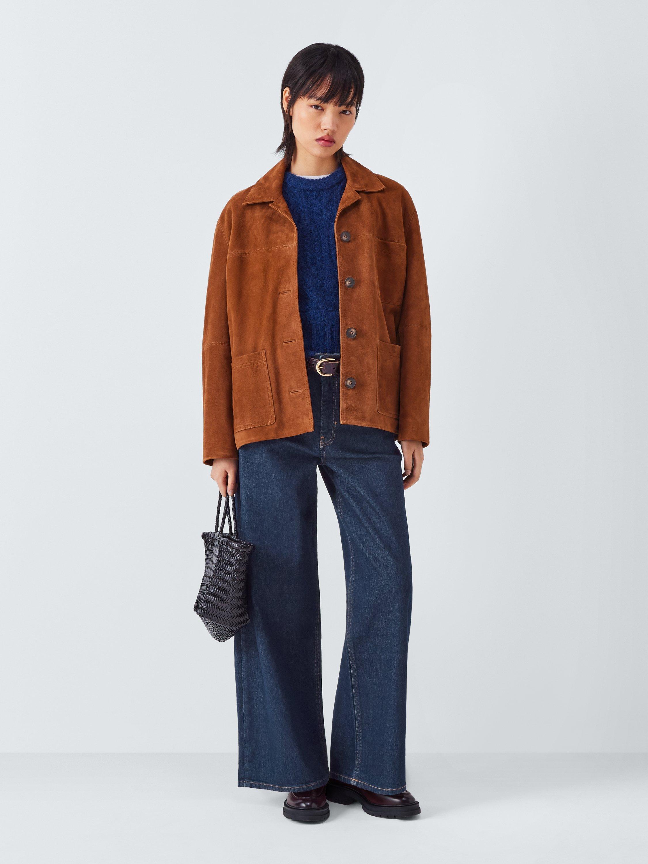 Product image 3 of 6, which shows AND/OR Westlake Wide Leg Jeans, Indigo, 26R