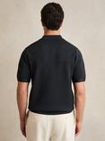 Reiss Blinker Popper Polo Shirt, Navy
