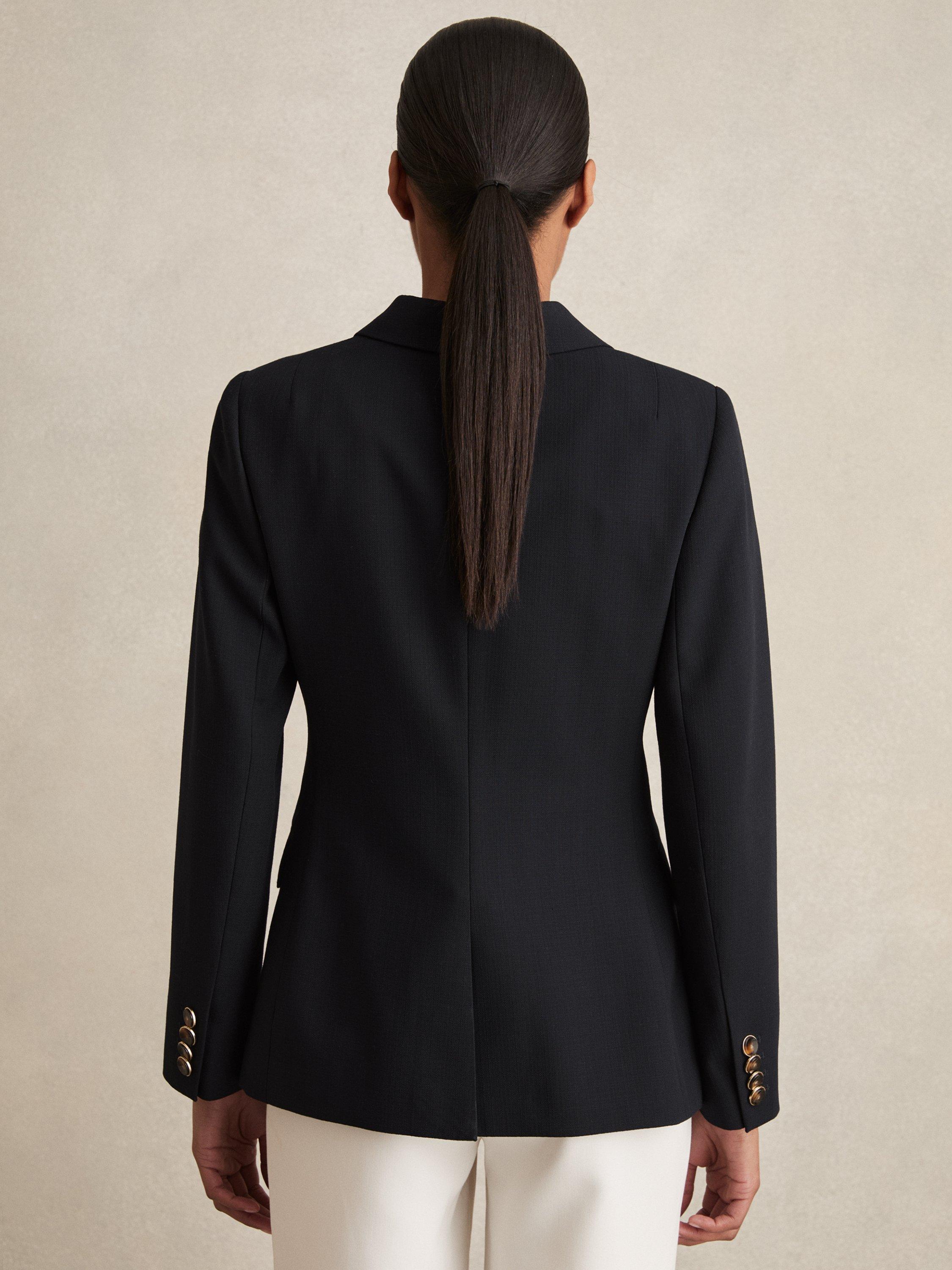 【海外限定】REISSブレザー☆Petite Lia Double Breasted Blazer Reiss Petite Lia Double Breasted Blazer, Navy